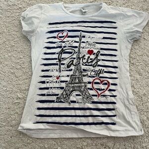 White Paris shirt bought in Paris
